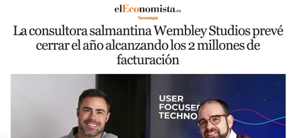 Gráfico del crecimiento y récord de facturación de Wembley Studios en 2023